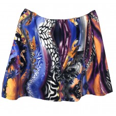 SAIA SHORTS LINDALOOKA - ESTAMPA/AZUL 